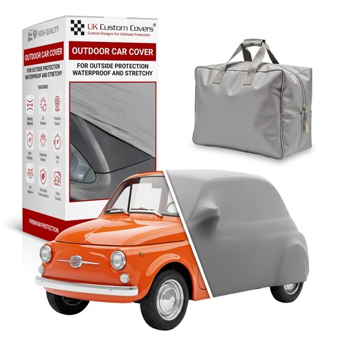 Fiat 500 classic car cover - fiat,