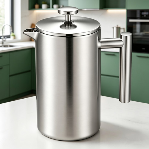 French press stainless steel - stainless,