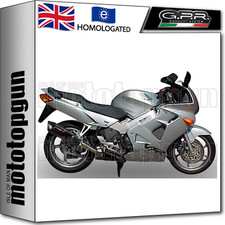 GPR HIGH EXHAUST HOM FURORE BLACK HONDA VFR 800 1998 98 1999 99 2000 00 2001 01