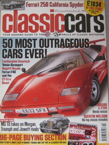Classic cars 2005 featuring - cars, 02/2005