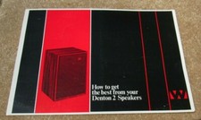 Wharfedale Denton 2 Owners