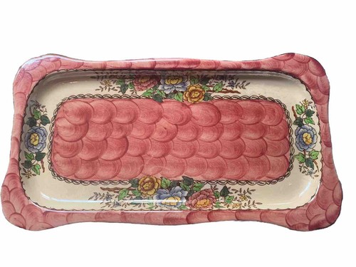Vintage maling lustre peony - vintage,