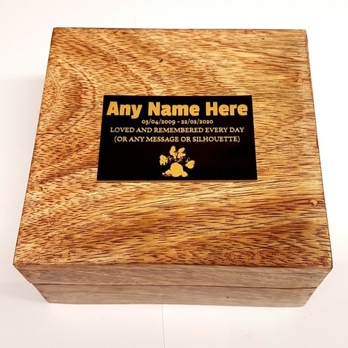 Pet urn with black - pet,