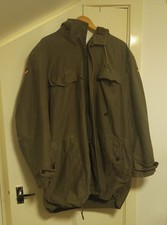 VINTAGE GERMAN MILITARY GREEN PARKA HOODED XL