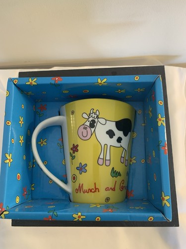 Cute cow mug gift set - cow,