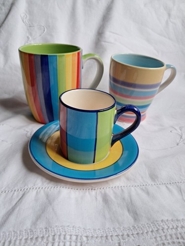 Whittard cups stripes mug - cups,