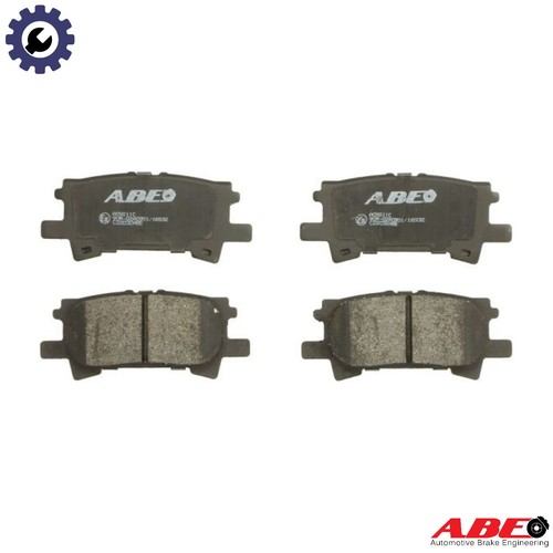 Brake pad set disc - set,