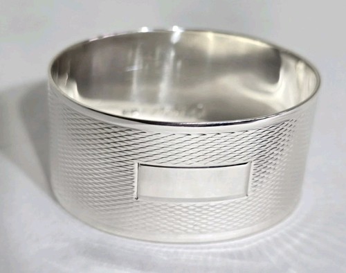 Antique sterling silver napkin