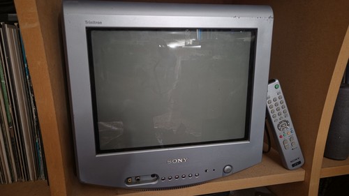 Sony trinitron crt - sony, tv
