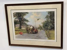 David Shepherd Rare Limited Edition Signed Print Checkpoint at Forkhill 1978