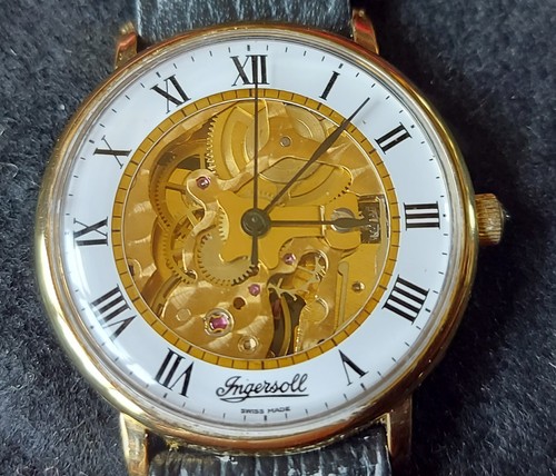 Ingersoll full skeleton watch - ingersoll,