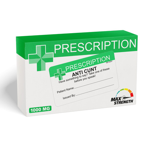 Anti cnt joke pill tablet - anti, box