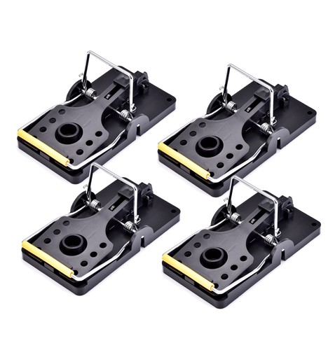 Mouse traps spring snap - -,