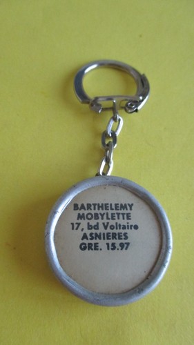 Vintage keychain barthelemy - keychain,