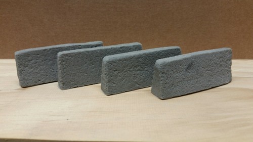 Weathered jersey barrier - weathered,