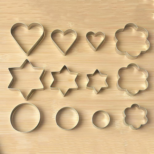 Cookie cutter set stainless - cutter,