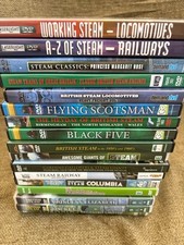 ? Huge Steam Train DVD Bundle x17 – Railway History Heritage Classics – VG PAL