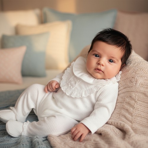 Baby girl sleepsuit babygrow - sleepsuit,