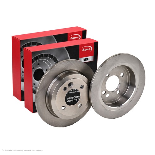 Apec rear brake discs - discs, for