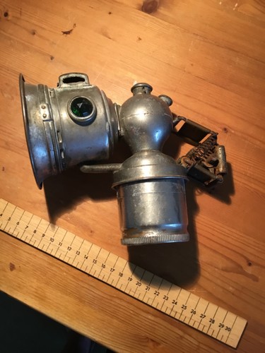 Antique carbide bicycle - antique,