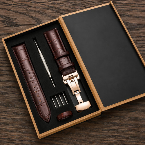 Cowhide genuine leather watch - genuine,