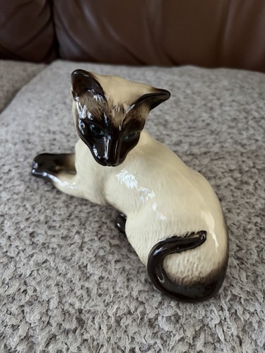 Beswick vintage siamese cat - beswick,