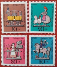 Stamps Berlin Tin Figures Post