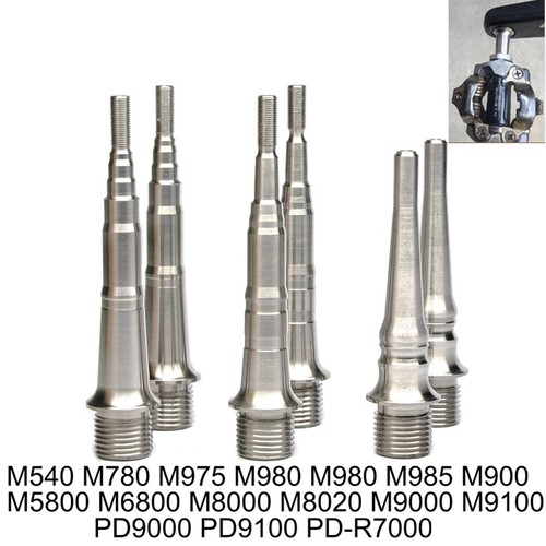 Pair titanium bicycle pedal - titanium,