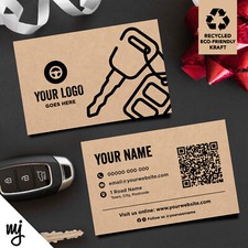 Kraft Business Cards Eco