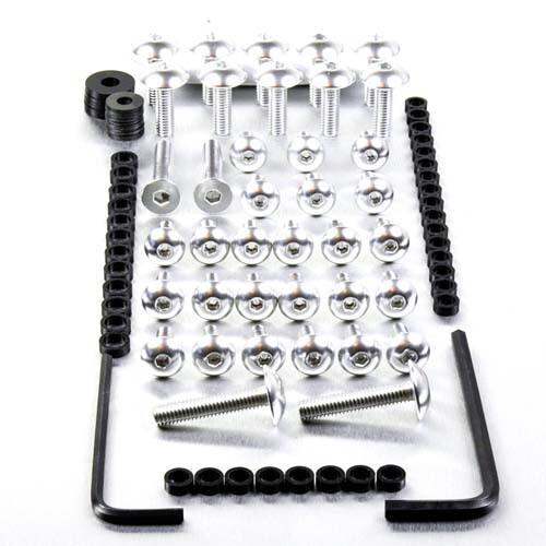 Aluminium fairing kit - aluminium, triumph