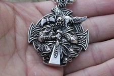 CROW AXE CROSS CELTIC ODIN