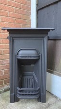 1940s CAST IRON FIREPLACE .                           FREE DELIVERY 2 available 