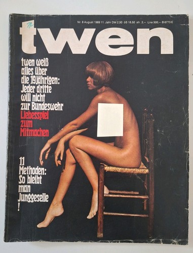 Vintage twen magazine german - twen,