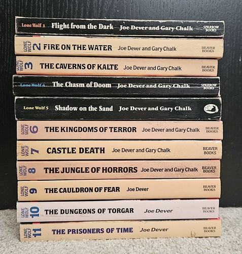 Lone wolf books - books, joe