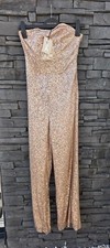 Rose Gold Bandeau Tube Sequin