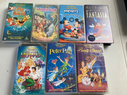 Classic disney vhs - disney,