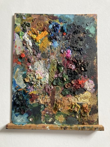 Vintage used wooden artists - used,