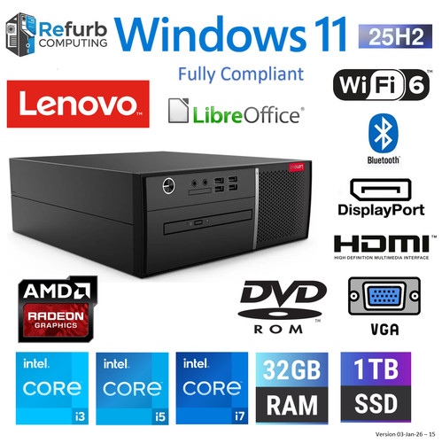 Lenovo windows desktop pc - lenovo,