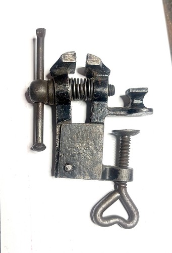 Antique mini jewelers table - jewelers,