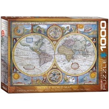EG60002006 - Eurographics Puzzle 1000 Pc - Antique World Map