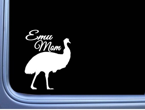 Emu mom sticker - 123, 6"