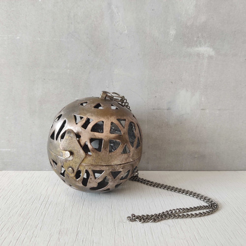 Vintage silver plated - , pierced