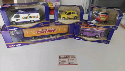 Corgi cadbury boxed x5 - corgi,