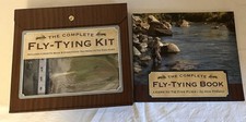The Complete Fly Tying Kit + Book. Steve Probasco. Unused