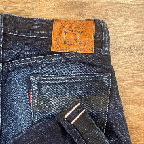 Momotaro denimio raw indigo - momotaro,