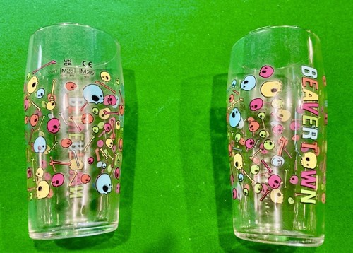 Beavertown pint glasses neck - beavertown,