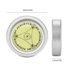 Level (Silver)Music Hall Record Turntable Bubble Degree Tonearms S TU