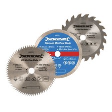 Silverline Mini Saw Blade Set