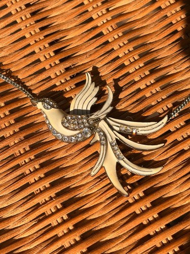 Swallow bird necklace - set, with