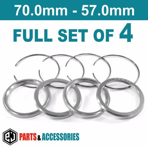 Spigot rings hub - 70.0-57.0,